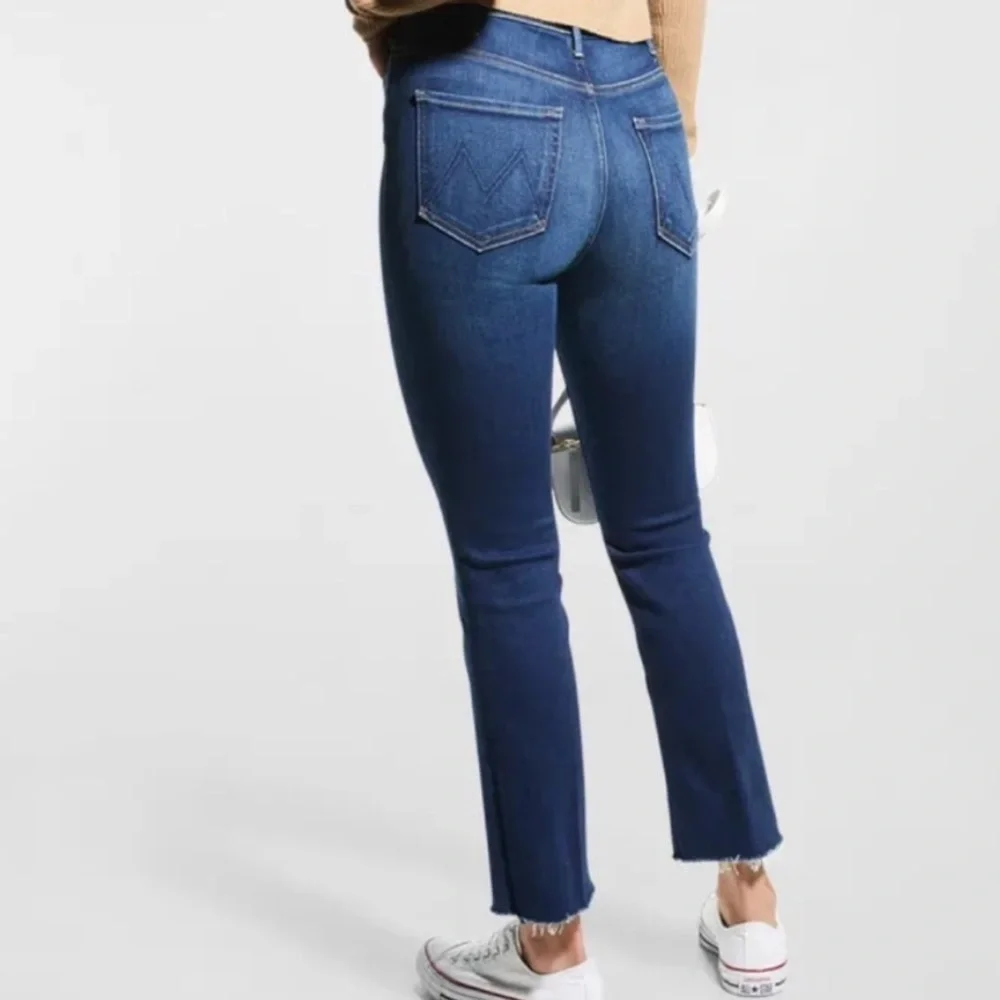 MOTHER The Hustler Ankle Fray Size 30